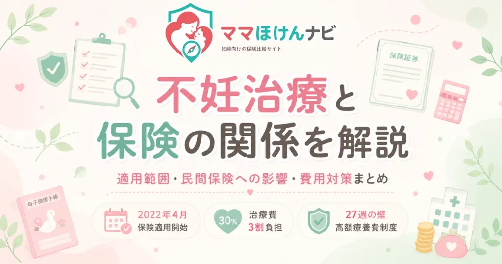 不妊治療と保険の関係を解説｜適用範囲・民間保険への影響・費用対策まとめ